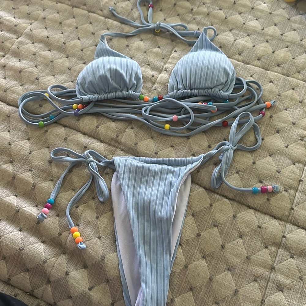 bikini set, wrap around body and waist